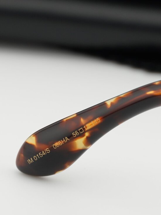 Isabel Marant IM 0154/S 0086 HA Geometric Sunglasses - Havana/Brown main image 9